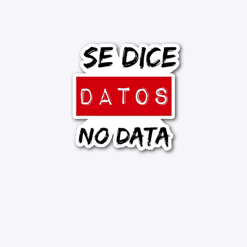 Se dice datos no data